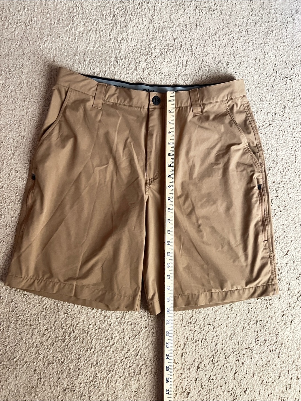 Never worn Orvis Men’s Shorts- Dark khaki, size 36